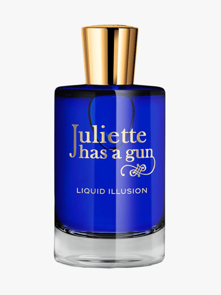 Juliette Has a Gun Liquid Illusion Eau de Parfum in branded component on a light gray background